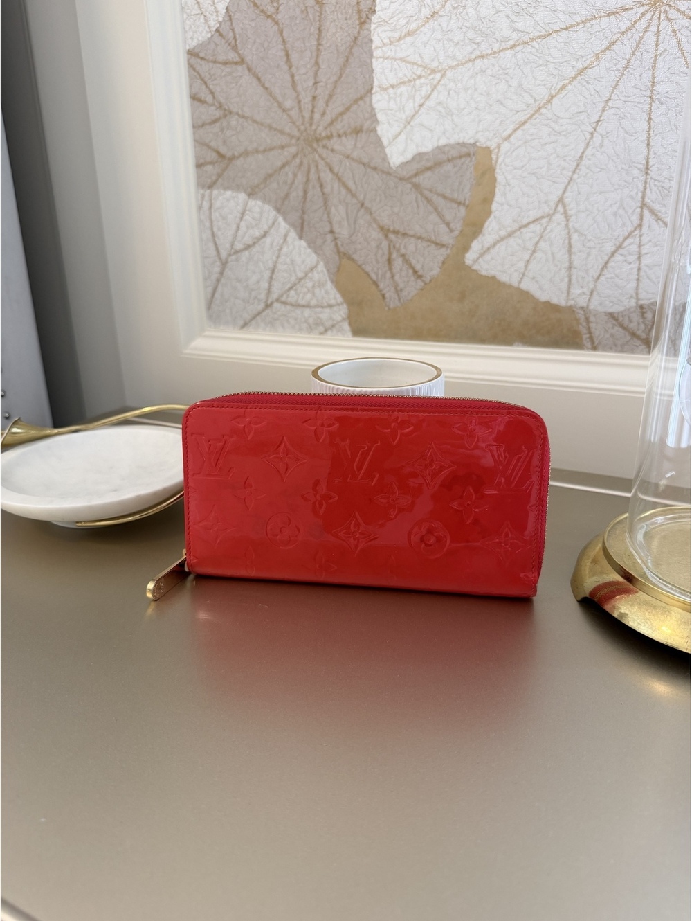 Louis Vuitton Monogram Vernis Zippy Wallet